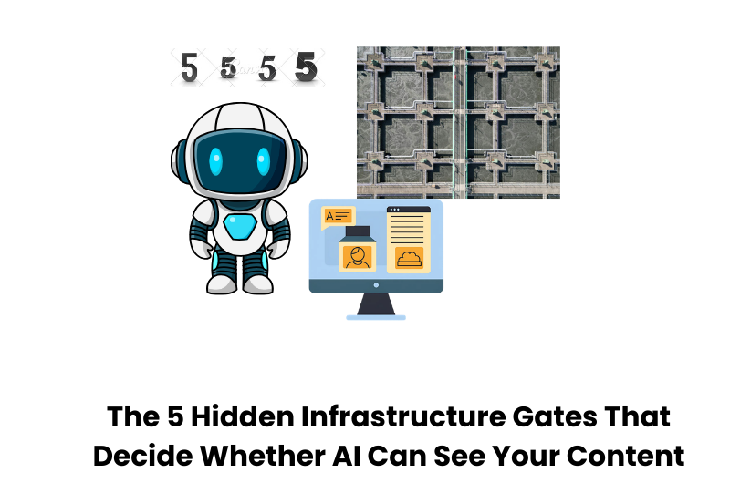 The 5 Hidden Infrastructure Gates That Decide Whether AI Can See Your Content